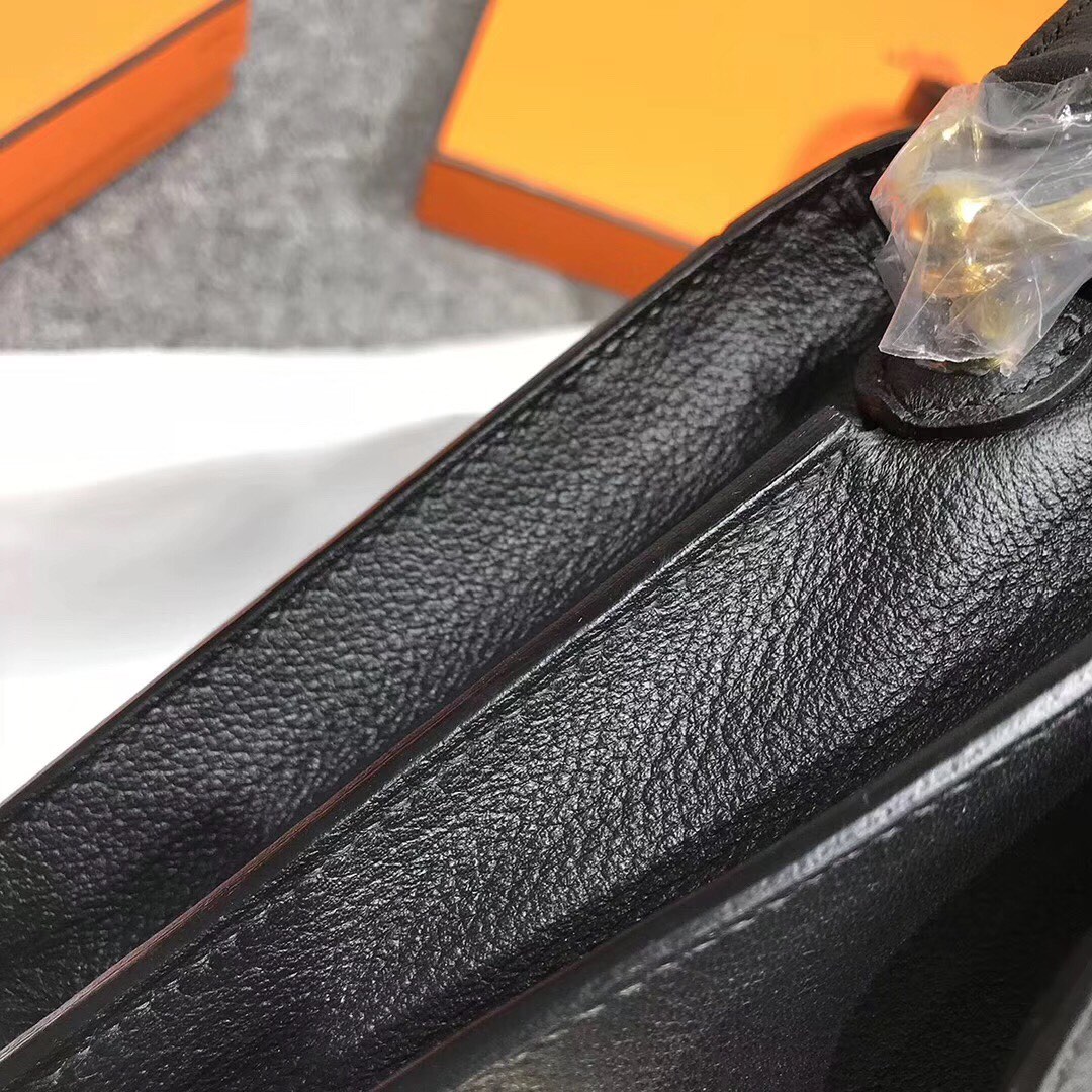 에르메스 룰리스18 블랙 금장 에버컬러